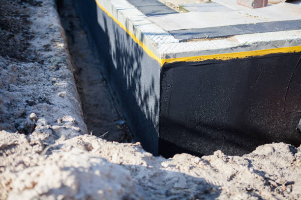 Professional Crawl Space Encapsulation technician working in Mountainside, NJ